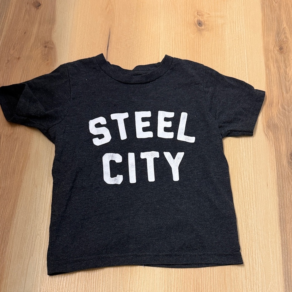 Steel City Kids Black T-Shirt
